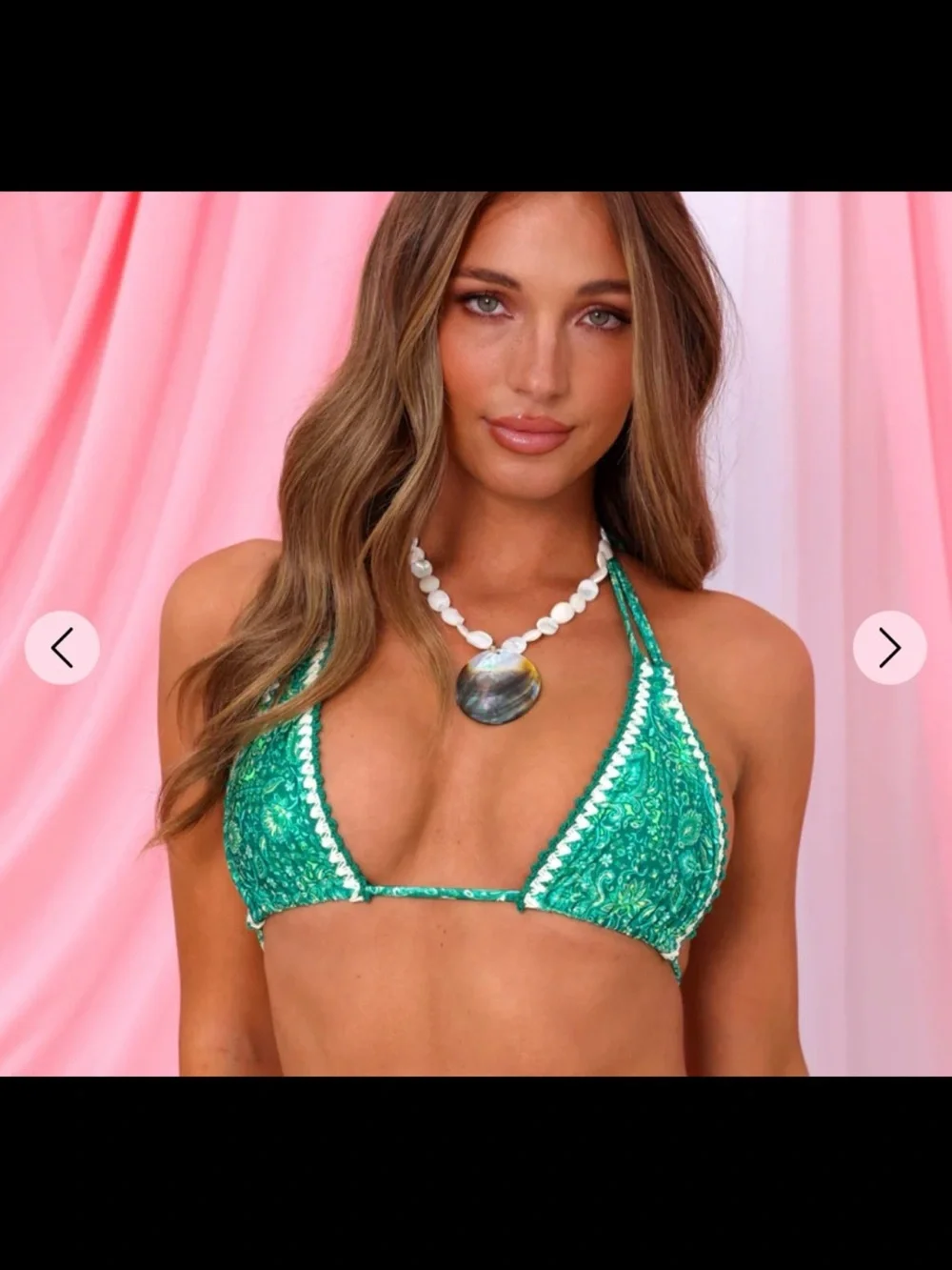 Kulani Kinis Emerald Paisley Bikini Set